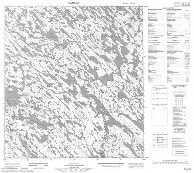 055K13 - NO TITLE - Topographic Map
