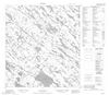 055L14 - MANDREVILLE LAKE - Topographic Map