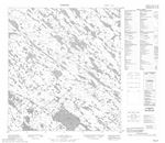 055L14 - MANDREVILLE LAKE - Topographic Map