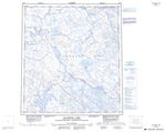 055M - MACQUOID LAKE - Topographic Map