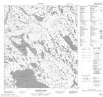 055M14 - MARTELL LAKE - Topographic Map