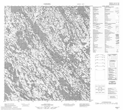 055N07 - NO TITLE - Topographic Map