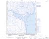 055O - CHESTERFIELD INLET - Topographic Map