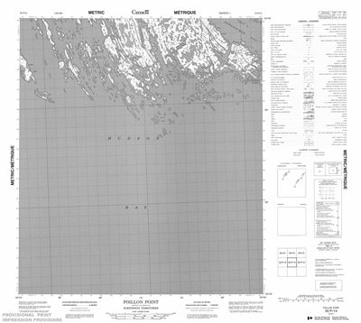 055P14 - POILLON POINT - Topographic Map