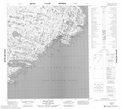 056A01 - WHALE POINT - Topographic Map