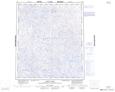 056B - ARMIT LAKE - Topographic Map
