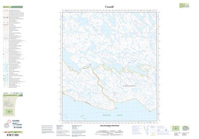 056D05 - AKILAHAARJUK MOUNTAIN - Topographic Map