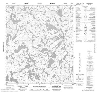 056D11 - KINGARUUGNAK HILL - Topographic Map