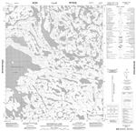 056D12 - WHITEHILLS LAKE - Topographic Map