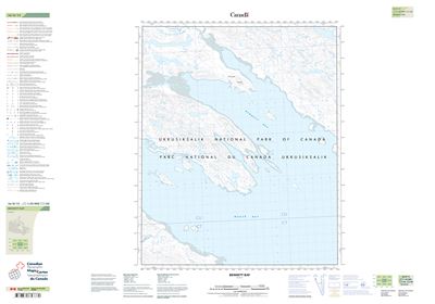 056H13 - BENNETT BAY - Topographic Map