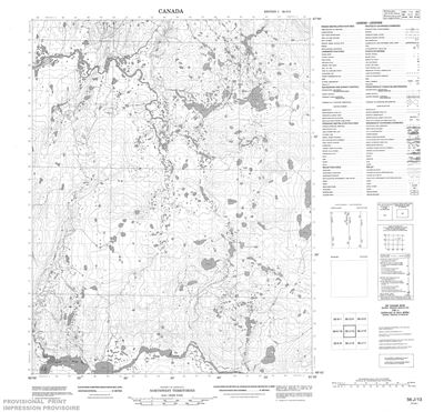 056J13 - NO TITLE - Topographic Map