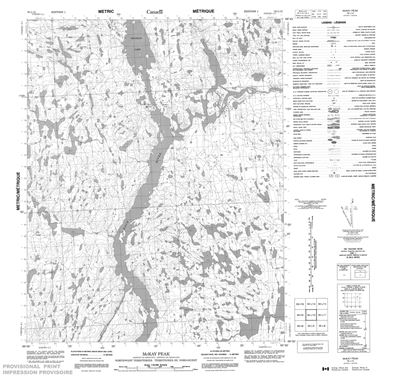 056L12 - MCKAY PEAK - Topographic Map