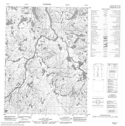 056O11 - NO TITLE - Topographic Map