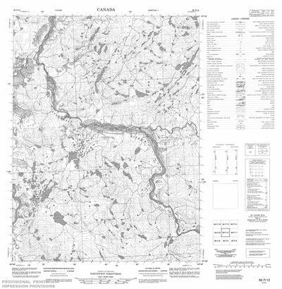 056P12 - NO TITLE - Topographic Map