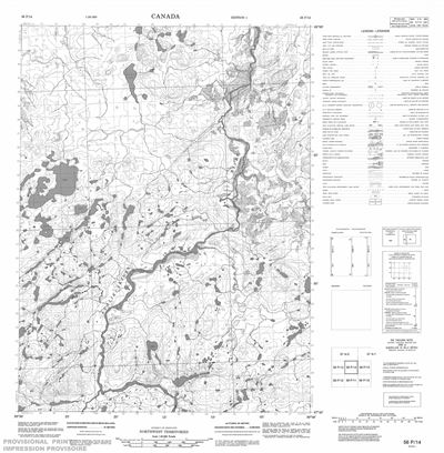 056P14 - NO TITLE - Topographic Map