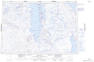 057A - PELLY BAY - Topographic Map