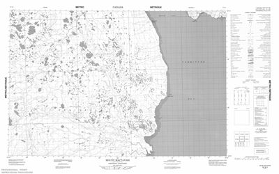 057A01 - MOUNT MACTAVISH - Topographic Map