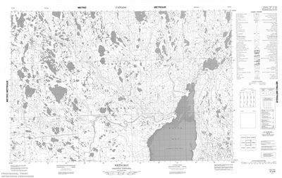 057A08 - KEITH BAY - Topographic Map