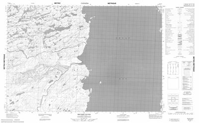 057A11 - BECHER RIVER - Topographic Map