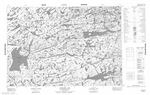 057A13 - BURWASH LAKE - Topographic Map