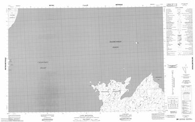 057B04 - CAPE BRITANNIA - Topographic Map