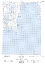 057B12W - GJOA HAVEN - Topographic Map
