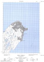 057B13E - GIBSON PENINSULA - Topographic Map