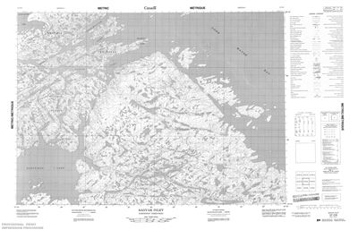 057C09 - SAGVAK INLET - Topographic Map