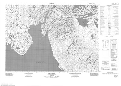 057C11 - ARTISTS BAY - Topographic Map