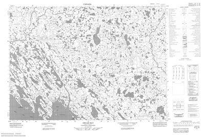 057C13 - OSCAR BAY - Topographic Map