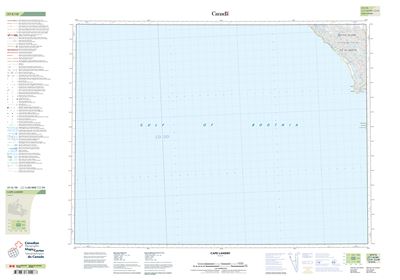 057E10 - CAPE LANDRY - Topographic Map