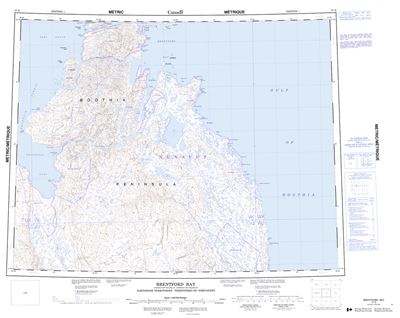 057G - BRENTFORD BAY - Topographic Map