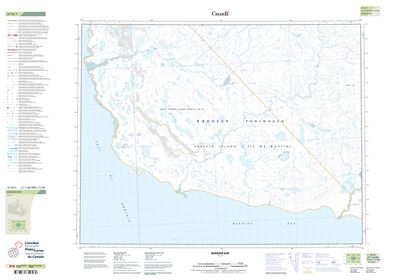 057H07 - BERNIER BAY - Topographic Map
