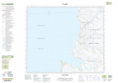 058A15 - MOUNT SHERER - Topographic Map