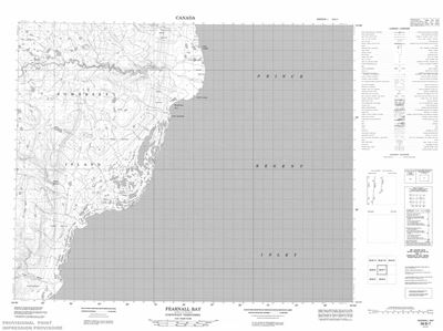 058B07 - FEARNALL BAY - Topographic Map