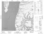 058E09 - CAPE DONNETT - Topographic Map