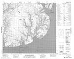 058E10 - CAPE WILLIAM HERSCHEL - Topographic Map