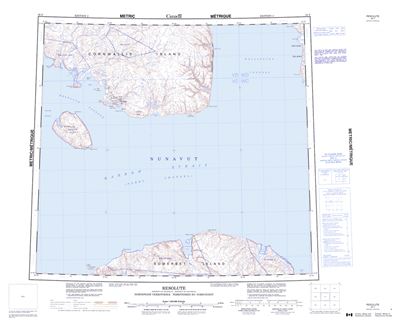 058F - RESOLUTE - Topographic Map