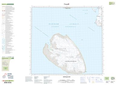 058F12 - GRIFFITH ISLAND - Topographic Map