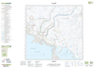 058F13 - BECHER BAY - Topographic Map