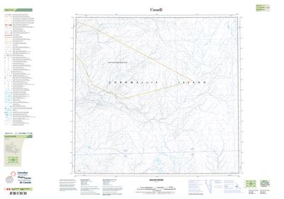 058F14 - BACON RIVER - Topographic Map