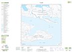 059A03 - WEST FIORD - Topographic Map