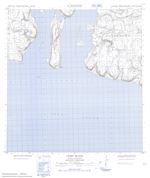 059A08 - OLSEN ISLAND - Topographic Map