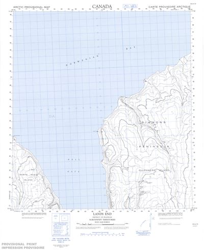 059A15 - LANDS END - Topographic Map