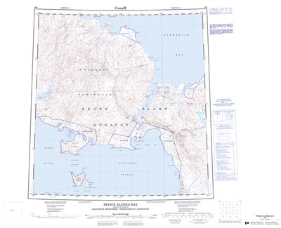 059B - PRINCE ALFRED BAY - Topographic Map