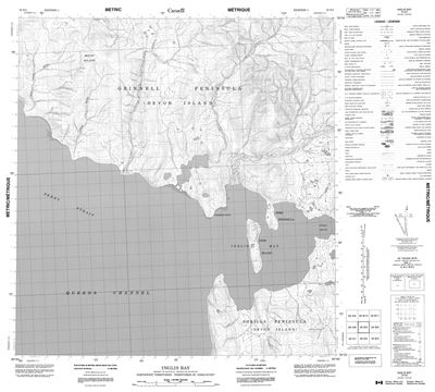 059B05 - INGLIS BAY - Topographic Map