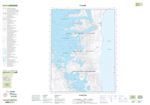 059E16 - SKAARE FIORD - Topographic Map