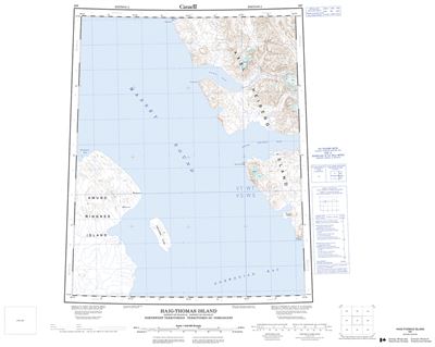 059F - HAIG-THOMAS ISLAND - Topographic Map