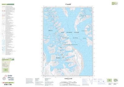 059G09 - ICEBERG GLACIER - Topographic Map