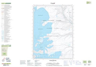059H08 - STRAND FIORD PASS - Topographic Map